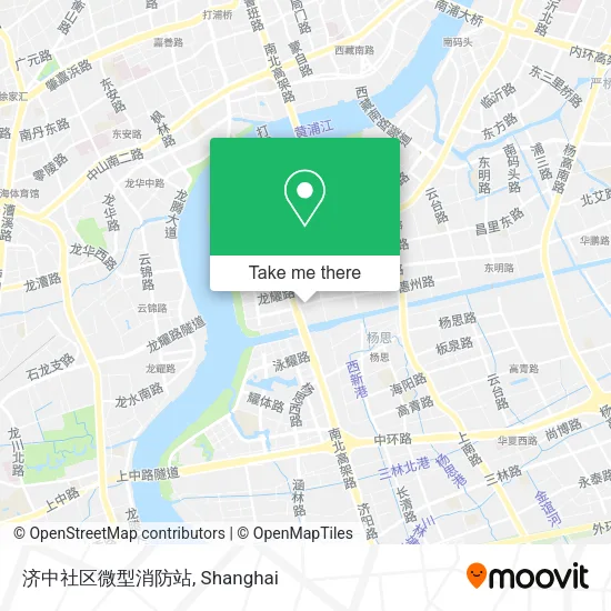 济中社区微型消防站 map