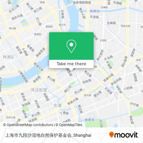 上海市九段沙湿地自然保护基金会 map