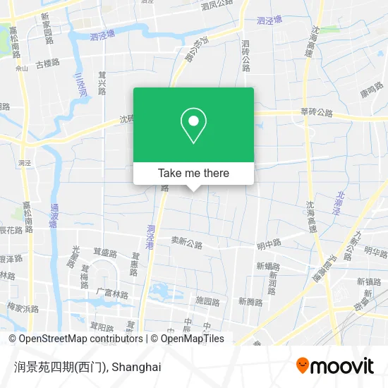 润景苑四期(西门) map
