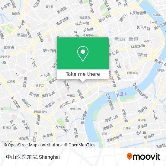 中山医院东院 map