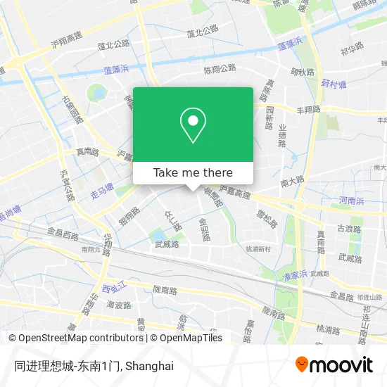 同进理想城-东南1门 map