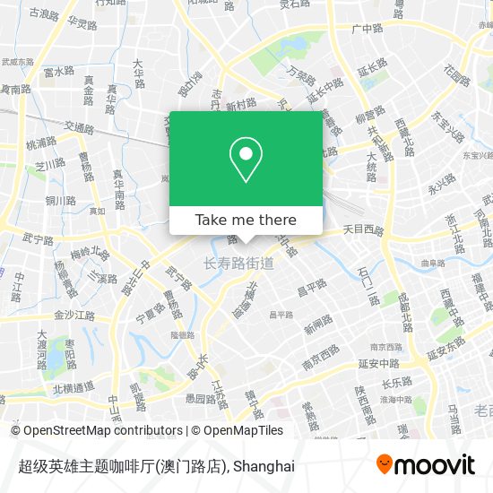 超级英雄主题咖啡厅(澳门路店) map