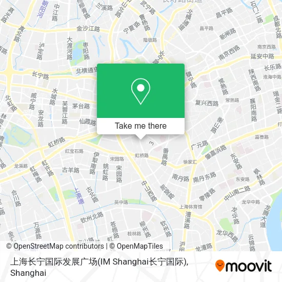 上海长宁国际发展广场(IM Shanghai长宁国际) map