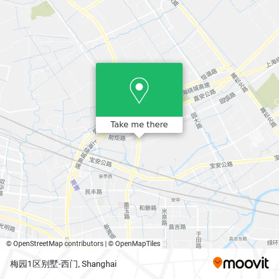 梅园1区别墅-西门 map