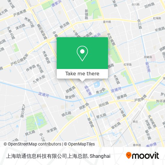 上海助通信息科技有限公司上海总部 map