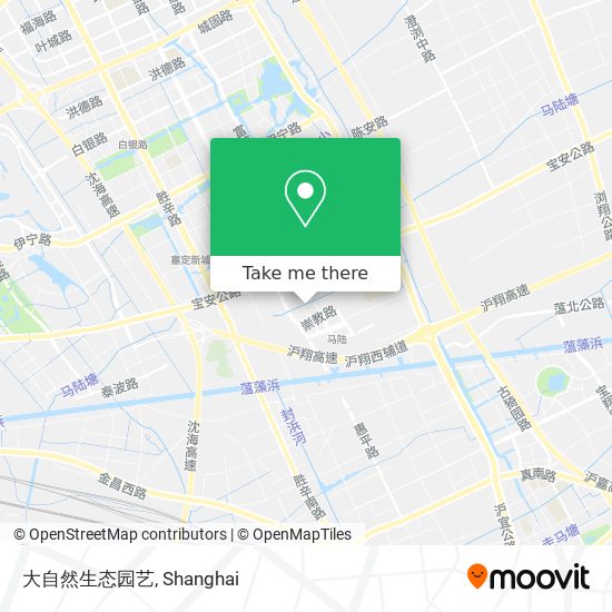 大自然生态园艺 map