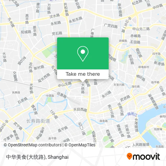 中华美食(大统路) map
