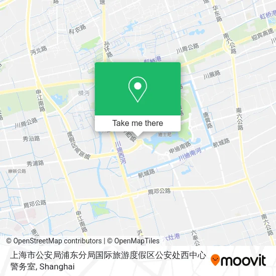 上海市公安局浦东分局国际旅游度假区公安处西中心警务室 map