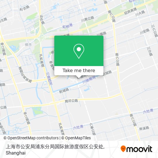 上海市公安局浦东分局国际旅游度假区公安处 map