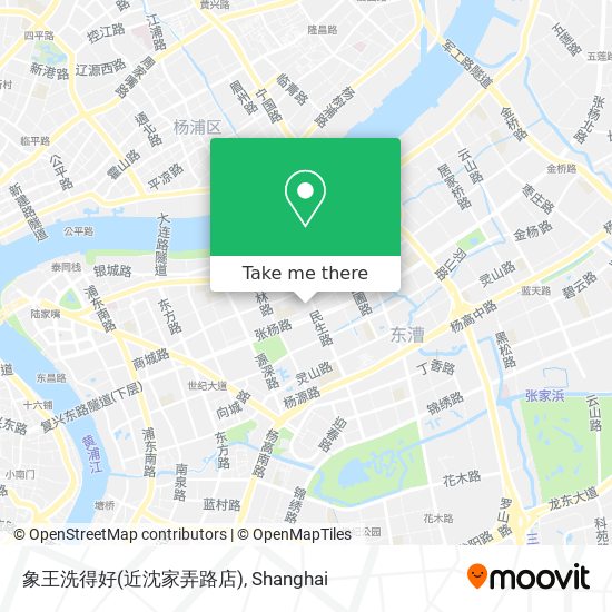 象王洗得好(近沈家弄路店) map