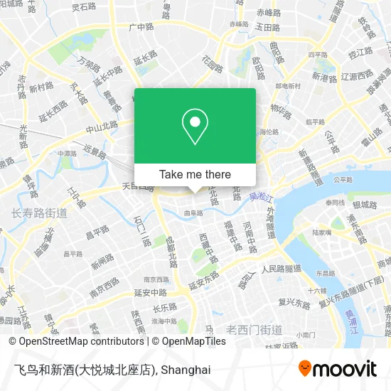 飞鸟和新酒(大悦城北座店) map