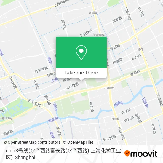 scip3号线(水产西路富长路(水产西路)-上海化学工业区) map