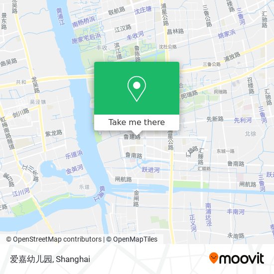 爱嘉幼儿园 map