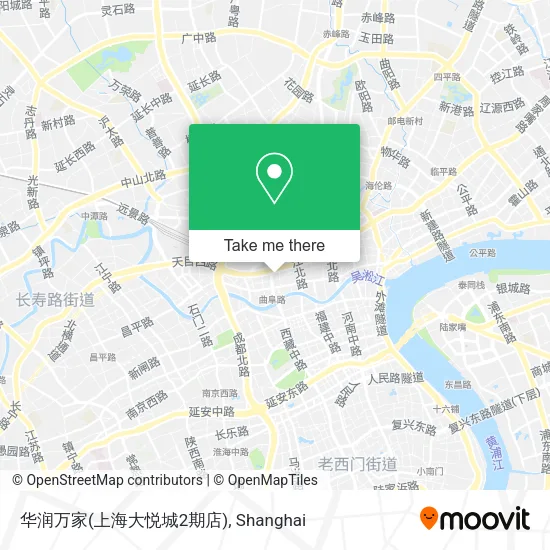 华润万家(上海大悦城2期店) map