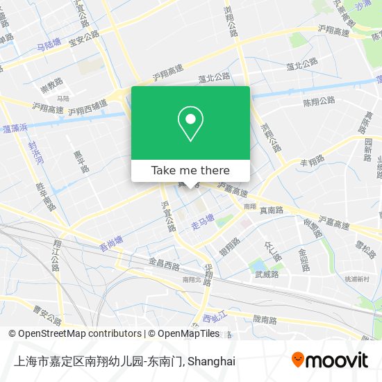 上海市嘉定区南翔幼儿园-东南门 map