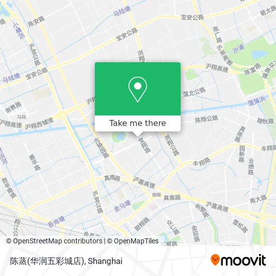 陈蒸(华润五彩城店) map