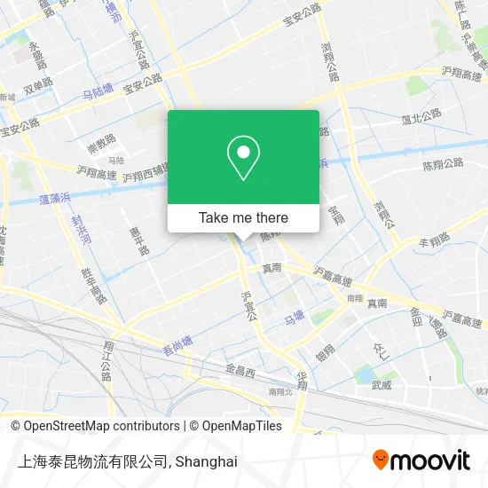 上海泰昆物流有限公司 map