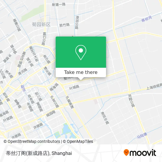 蒂丝汀阁(新成路店) map