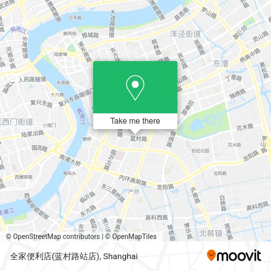 全家便利店(蓝村路站店) map