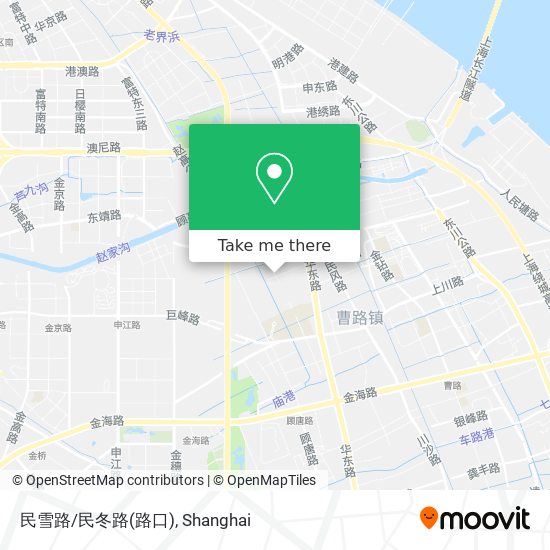 民雪路/民冬路(路口) map