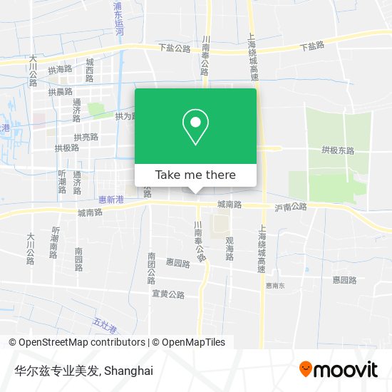 华尔兹专业美发 map