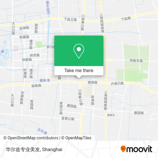 华尔兹专业美发 map