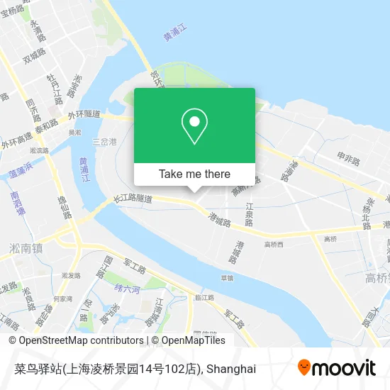 菜鸟驿站(上海凌桥景园14号102店) map