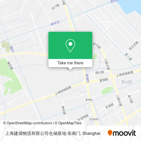 上海建成物流有限公司仓储基地-东南门 map