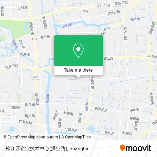 松江区企业技术中心(洞业路) map