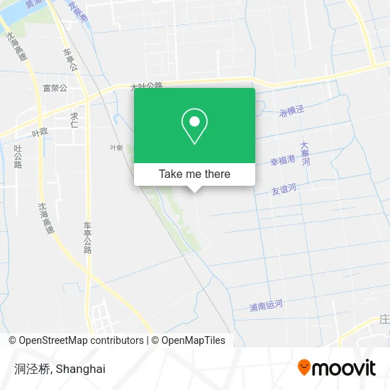 洞泾桥 map