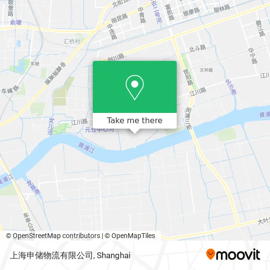 上海申储物流有限公司 map