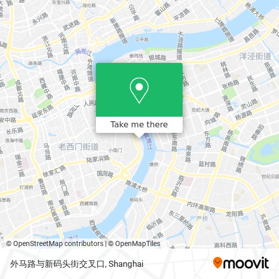 外马路与新码头街交叉口 map