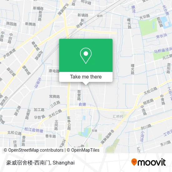 豪威宿舍楼-西南门 map