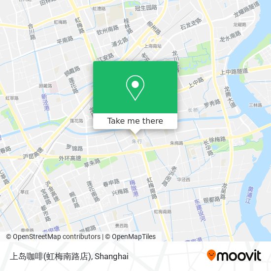 上岛咖啡(虹梅南路店) map