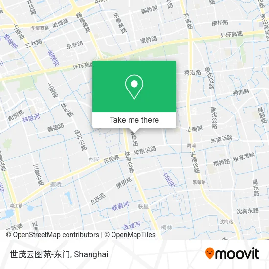世茂云图苑-东门 map