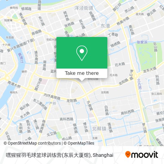 嘿猩猩羽毛球篮球训练营(东辰大厦馆) map
