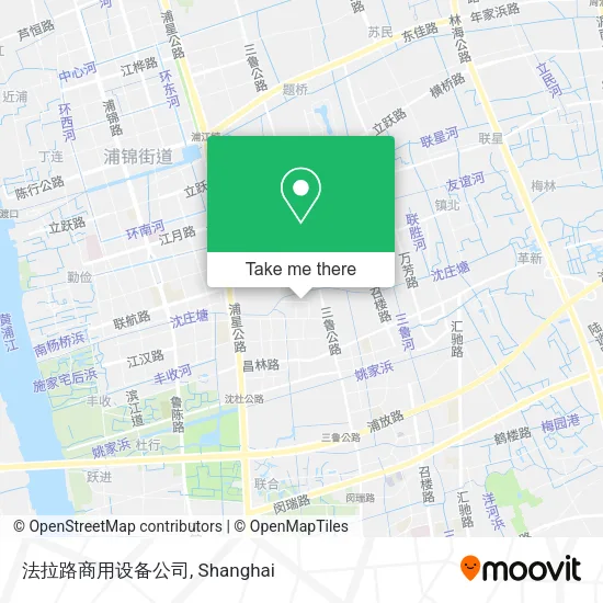 法拉路商用设备公司 map