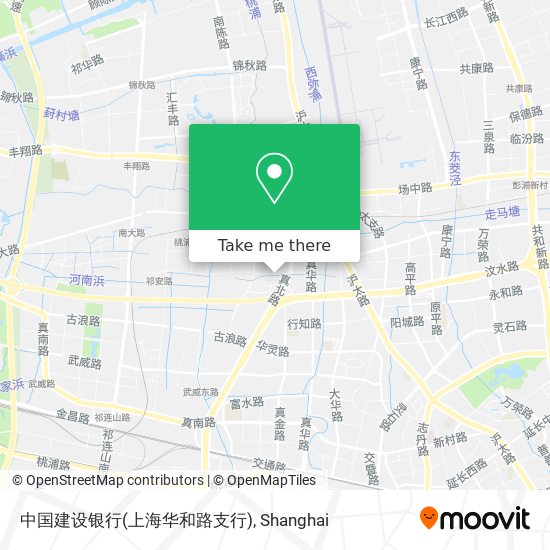 中国建设银行(上海华和路支行) map
