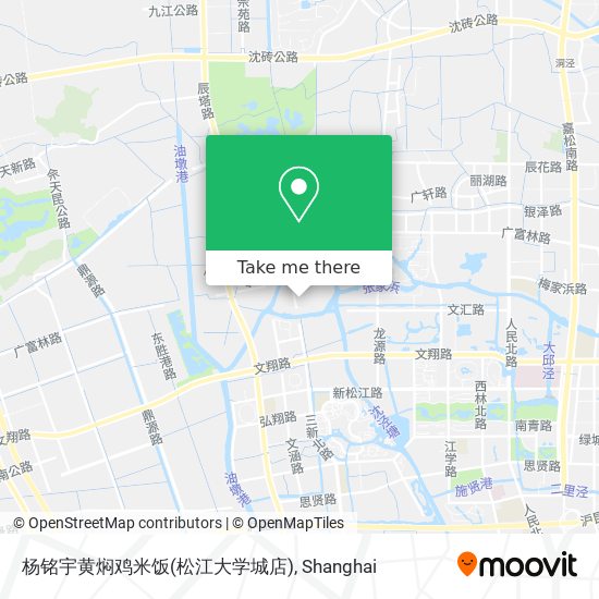 杨铭宇黄焖鸡米饭(松江大学城店) map