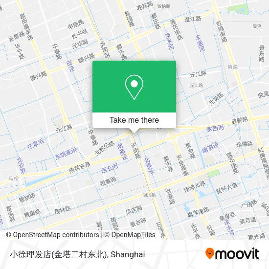 小徐理发店(金塔二村东北) map
