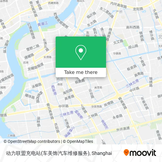 动力联盟充电站(车美饰汽车维修服务) map