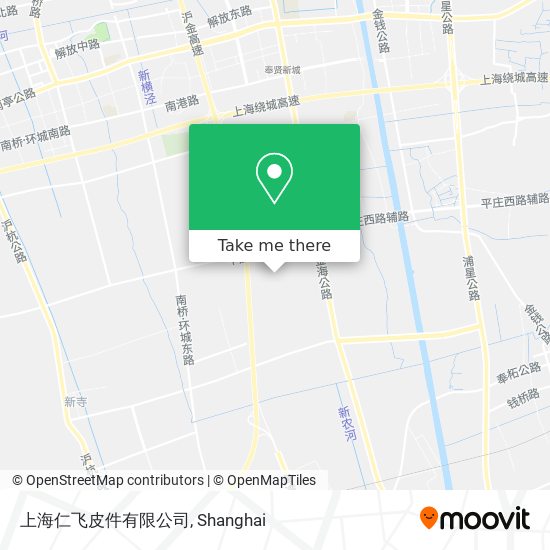 上海仁飞皮件有限公司 map