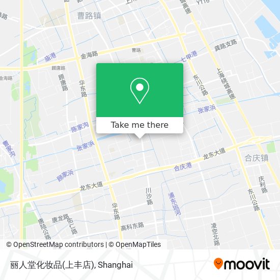 丽人堂化妆品(上丰店) map
