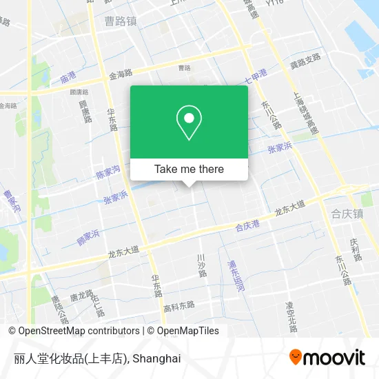 丽人堂化妆品(上丰店) map