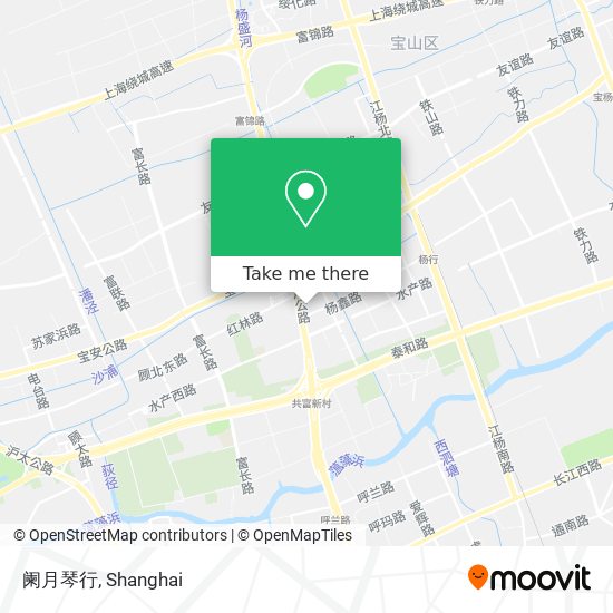 阑月琴行 map