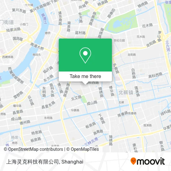 上海灵克科技有限公司 map