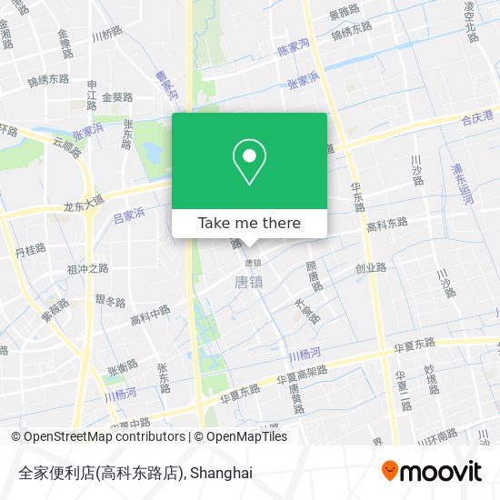 全家便利店(高科东路店) map