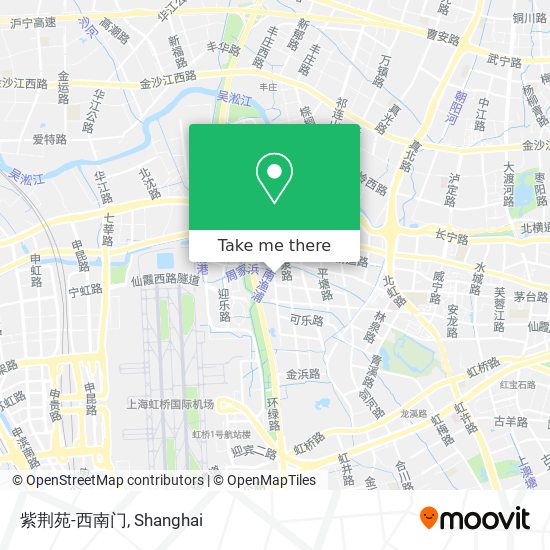 紫荆苑-西南门 map