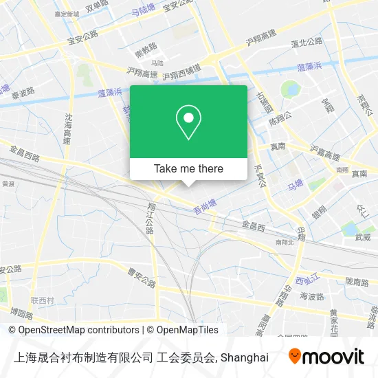 上海晟合衬布制造有限公司  工会委员会 map