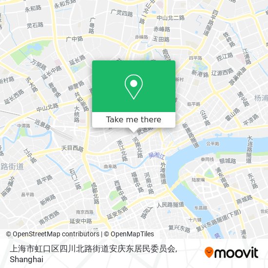 上海市虹口区四川北路街道安庆东居民委员会 map